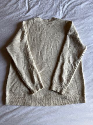 Jersey de punto beige/crema de Stradivarius