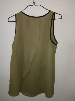 Top Gasa Pimkie Verde Militar