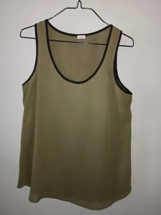 Top Gasa Pimkie Verde Militar
