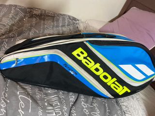 Raquetero Babolat Team Azul y Negro