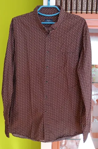 Camisa Dustin Estampada Manga Larga Talla 6