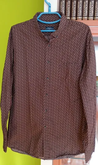 Camisa Dustin Estampada Manga Larga Talla 6
