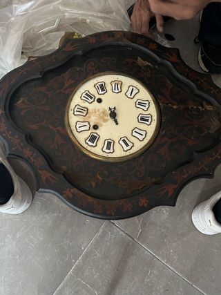 Reloj de pared antiguo decorado negociable