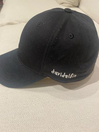 Gorra David Delfín Negra Ver fotos .