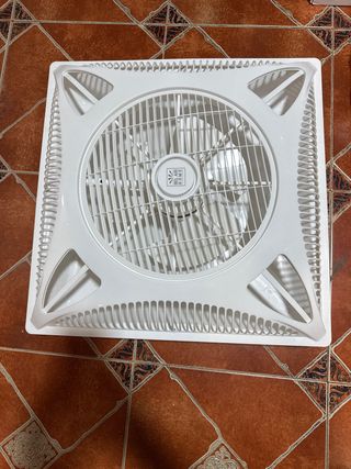 Ventilador de techo desmontable blanco