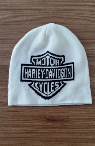 Cappellino Harley-Davidson Bianco e Nero