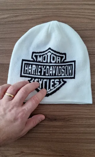 Cappellino Harley-Davidson Bianco e Nero