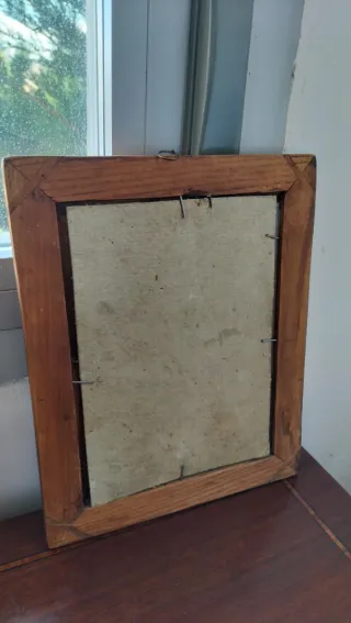 Cuadro antiguo Santa Rita de Casia