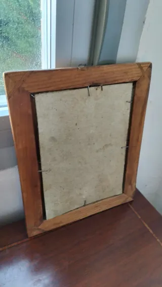 Cuadro antiguo Santa Rita de Casia