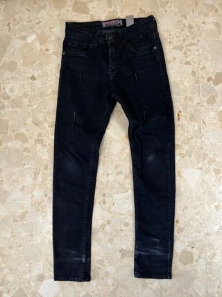 Jeans Skinny Diesel Hombre Negro