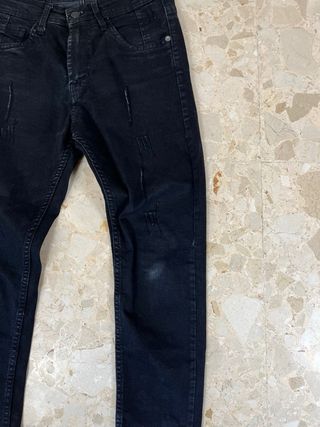 Jeans Skinny Diesel Hombre Negro