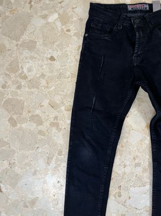 Jeans Skinny Diesel Hombre Negro