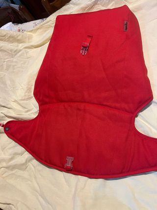 Coprigambe passeggino rosso