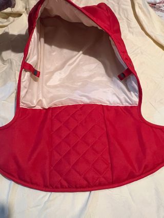 Coprigambe passeggino rosso