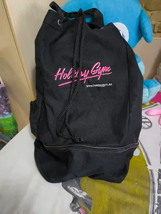 Mochila Gimnasio Holiday Gym Negra