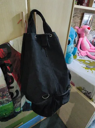 Mochila Gimnasio Holiday Gym Negra