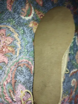 Zapatillas casuales beige número 34