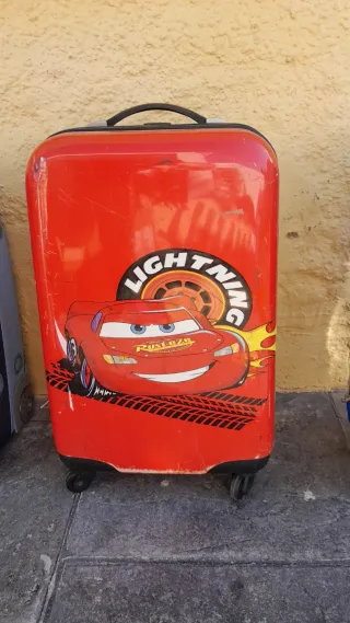 Maleta infantil Cars roja