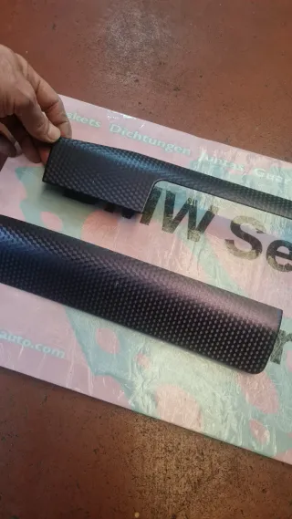 Juego molduras carbono black cube bmw e46 compact