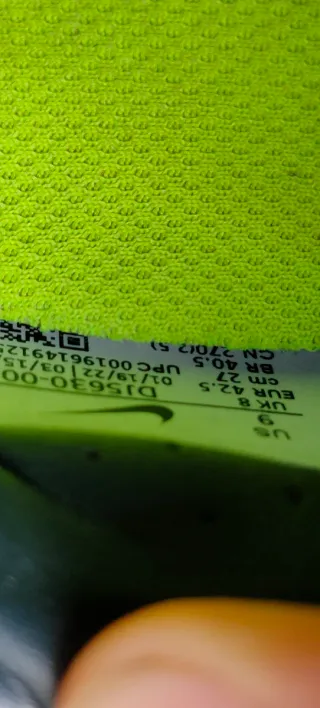 Scarpe da calcio Nike Air Zoom nere