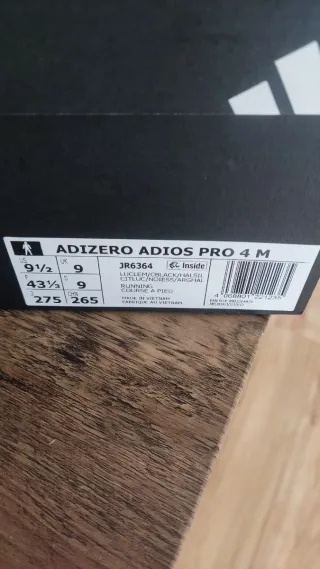 Zapatillas Adidas Adizero Adios Pro 4 43 1/3