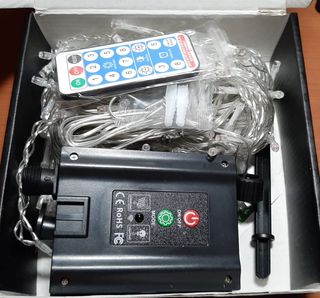 Guirnalda Luces Multicolor con placa solar