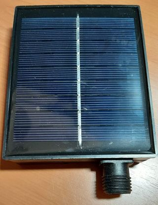 Guirnalda Luces Multicolor con placa solar