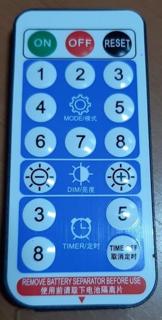 Guirnalda Luces Multicolor con placa solar