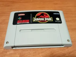 Jurassic Park SNES (ESP) + Manuale (SNES)