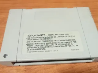 Jurassic Park SNES (ESP) + Manuale (SNES)