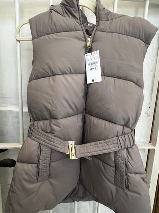 Chaleco capucha talla M