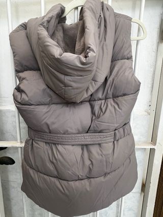 Chaleco capucha talla M