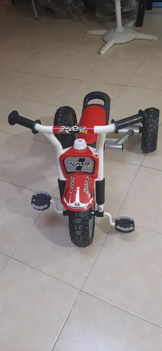 Triciclo BMX Infantil Rojo y Blanco