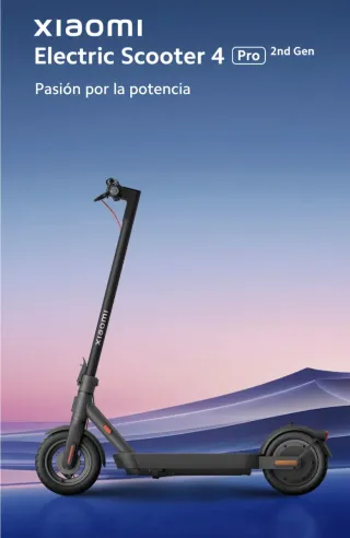 Patinete Xiaomi 4 Pro 2ª Gen