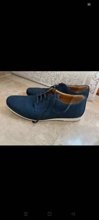Zapatos de vestir azul