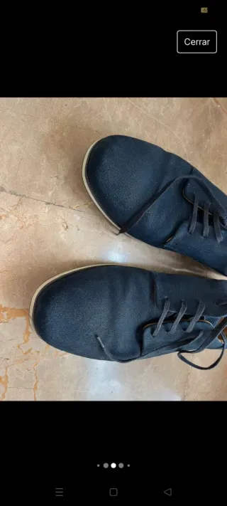 Zapatos de vestir azul