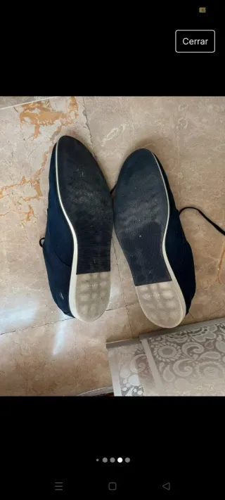 Zapatos de vestir azul