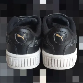 Sneakers Puma nere unisex numero 27 con strap