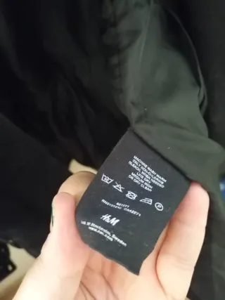 Chaqueta negra casual