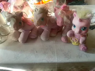 Set 4 My Little Pony peluche
