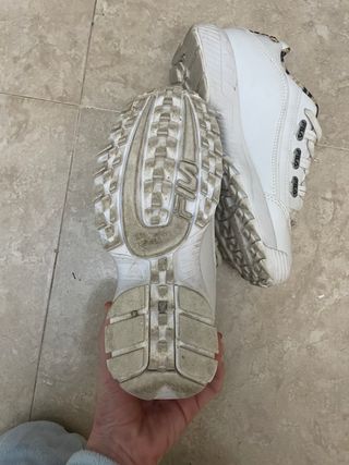 Zapatillas Fila Mujer Blancas Animal Print