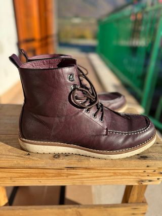 Stivali uomo stringati