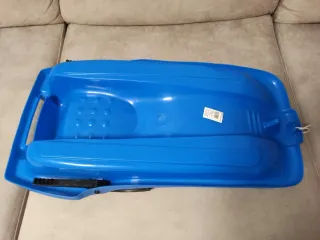 Trineo azul para nieve - SIN ESTRENAR!!!