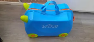 Maleta infantil Trunki azul y verde