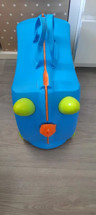 Maleta infantil Trunki azul y verde
