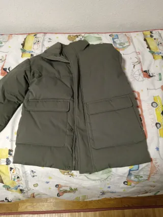 Cazadora Zara Hombre Talla L Verde Oliva