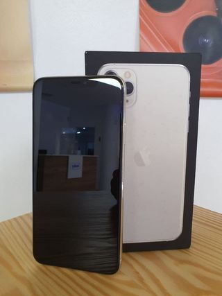 IPHONE 11 PRO MAX 512GB ARGENTO 100% BATTERIA