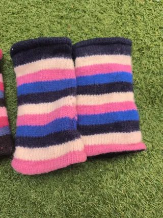 Lote de Calentadores de manos a rayas