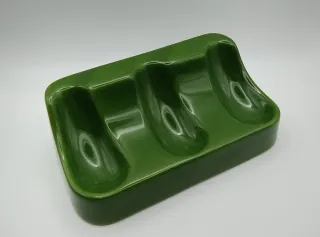 Portapipe vintage ceramica italiana