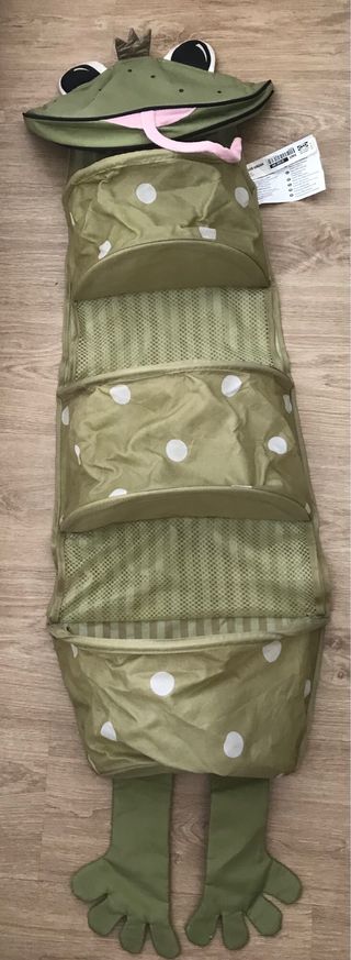 Organizador de pared infantil rana